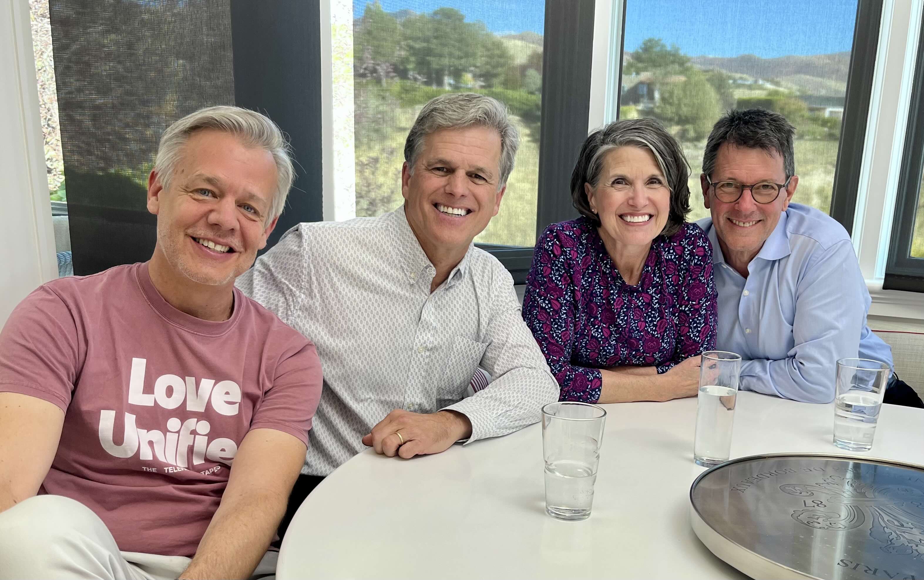 Photo of Dignity Index creators with Daniel Karslake