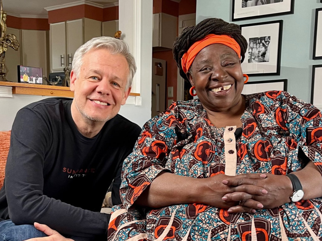Photo of Daniel Karslake and Loretta Ross