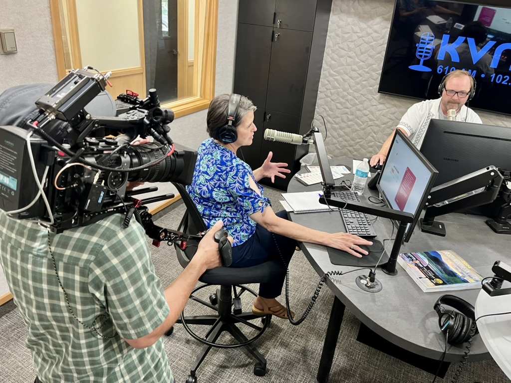 Tami Pyfer podcasting